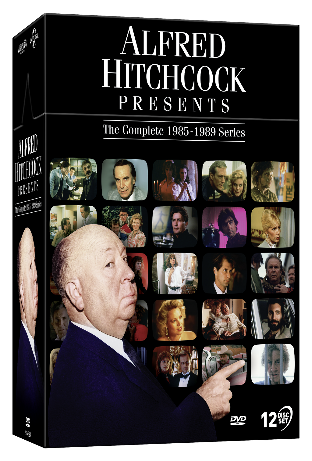 Vve4384 Alfred Hitchcock Presents 1985 89 Series 4 Dvd Box 3d