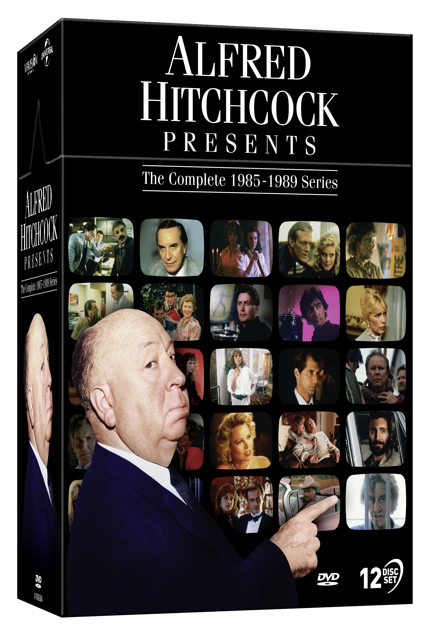 Vve4384 Alfred Hitchcock Presents 1985 89 Series 4 Dvd Box 3d