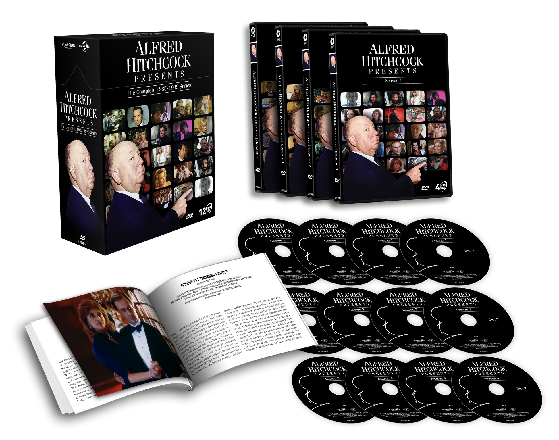 Vve4384 Alfred Hitchcock Presents 1985 89 Series Expanded Pack
