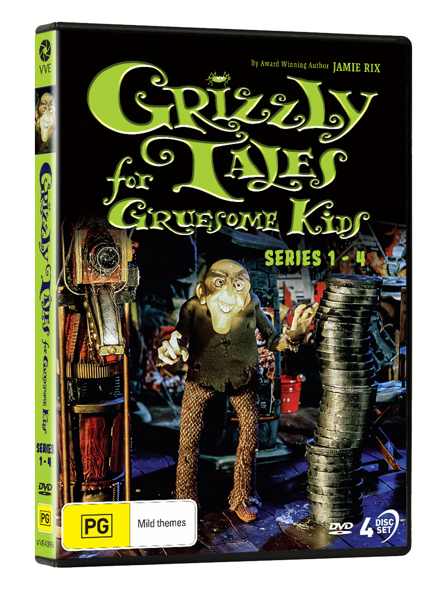 Vve4396 Grizzly Tales For Gruesome Kids Series 1 4 Dvd 3d