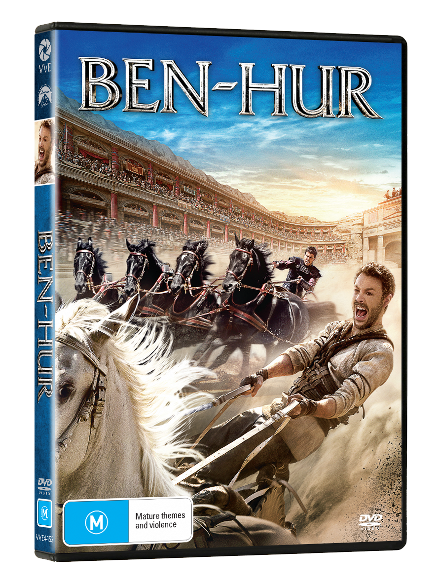 Vve4452 Ben Hur (2016) Dvd Slick 3d