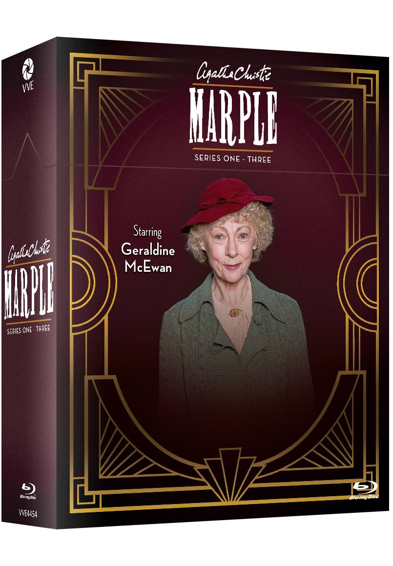 Vve4454 Agatha Christie's Marple Series 1 3 Special Edition Blu Ray Hardbox 3d (nonrated)