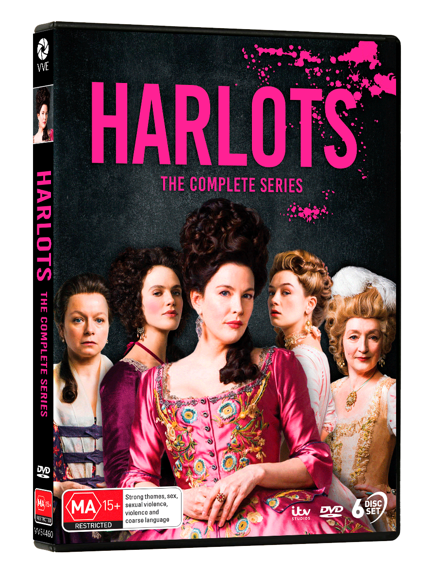 Vve4460 Harlots The Complete Series Dvd Slick 3d