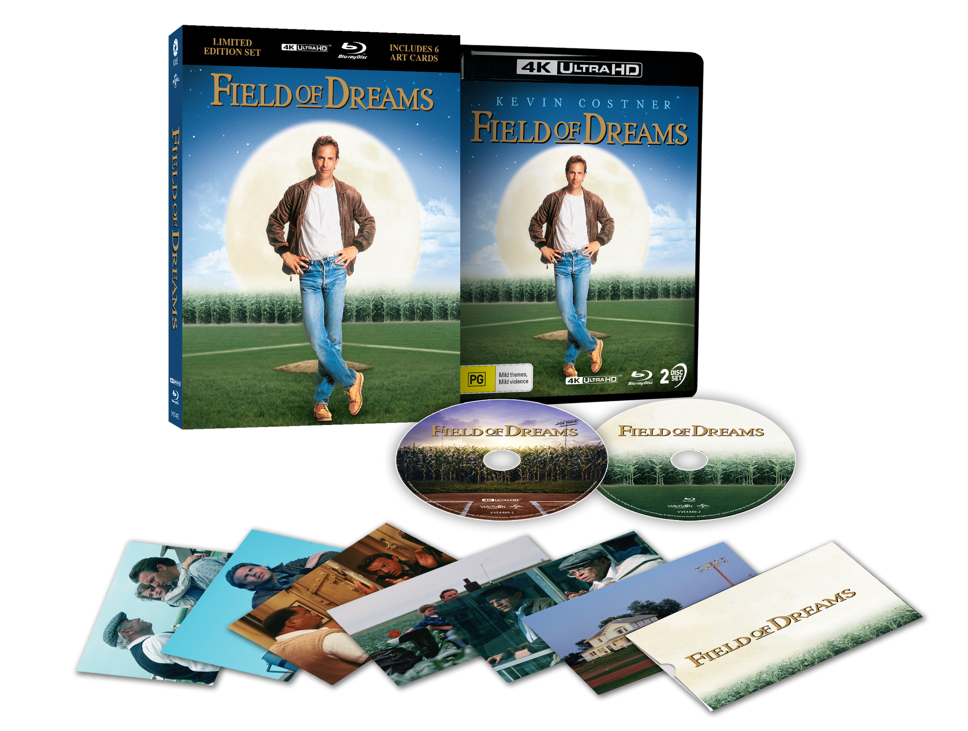 Field of Dreams (1989) - 4K UHD + Blu-ray Limited Edition 3D Field of Dreams (1989) - 4K UHD + Blu-ray Limited Edition 3D