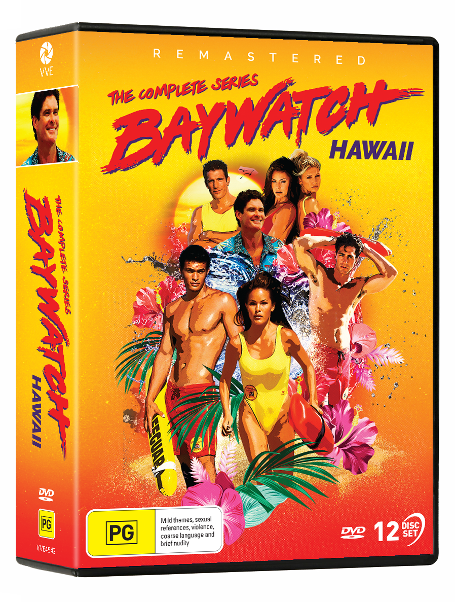 Vve4542 Baywatch Hawaii The Complete Series Remastered Dvd 3d