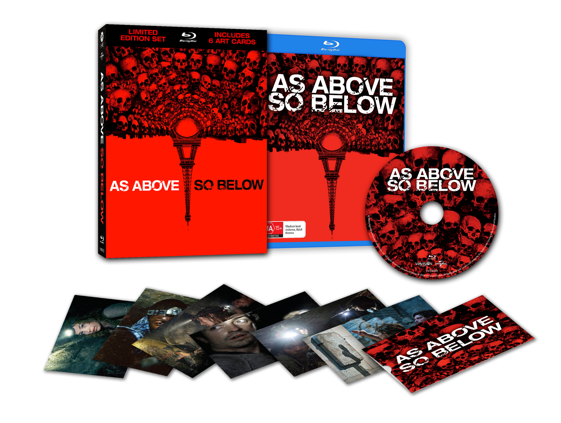 Vve4569 As Above So Below Limited Edition Blu Ray Expanded