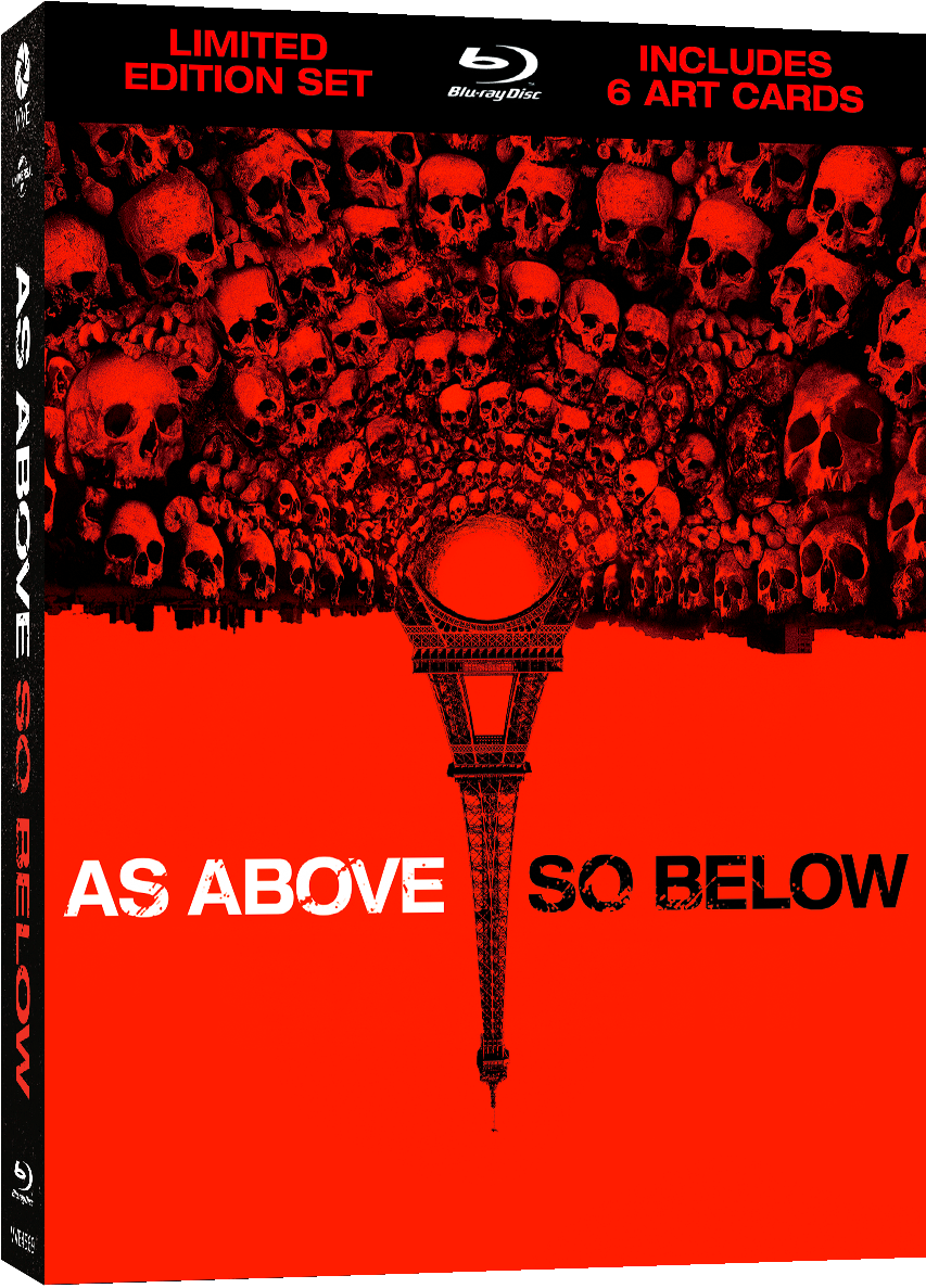 Vve4569 As Above So Below Limited Edition Blu Ray Hardbox