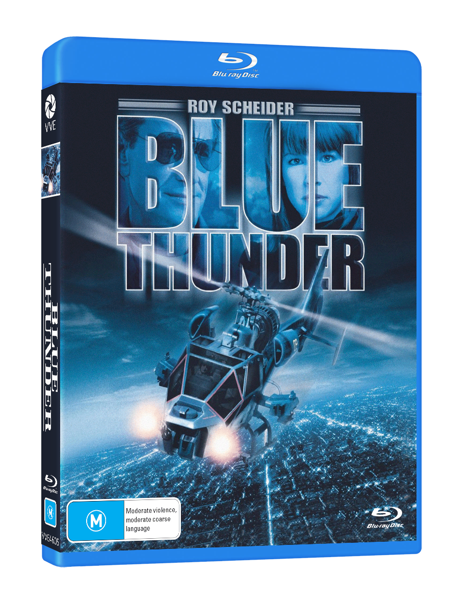 Vve4605 Blue Thunder Blu Ray Slick 3d