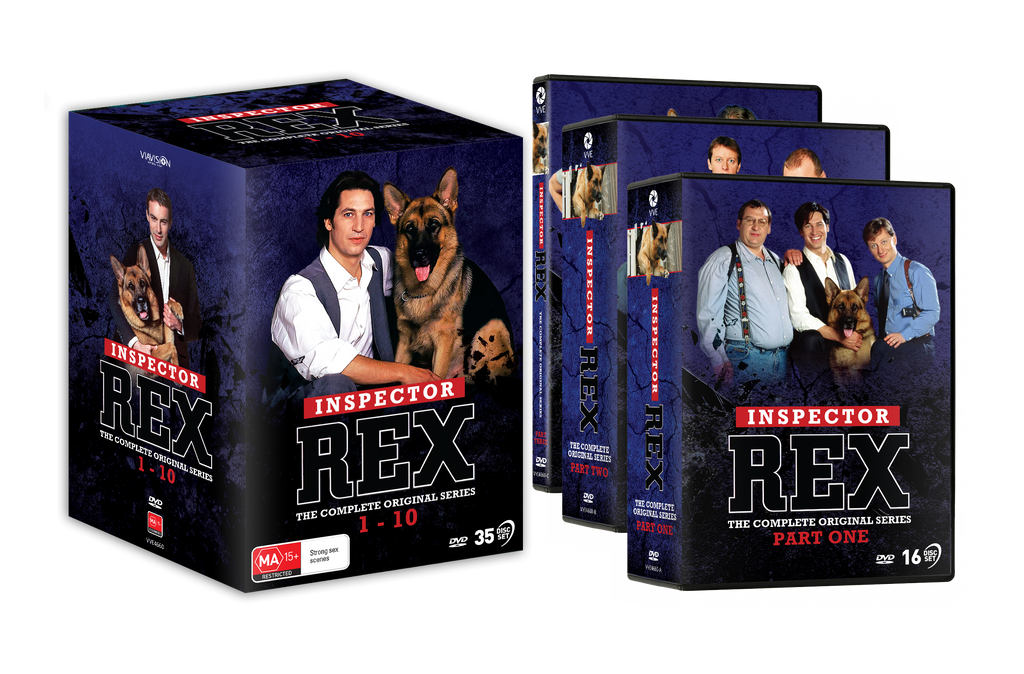 Vve4660 Inspector Rex The Complete Original Series 1 10 Dvd Expanded 3d Rating