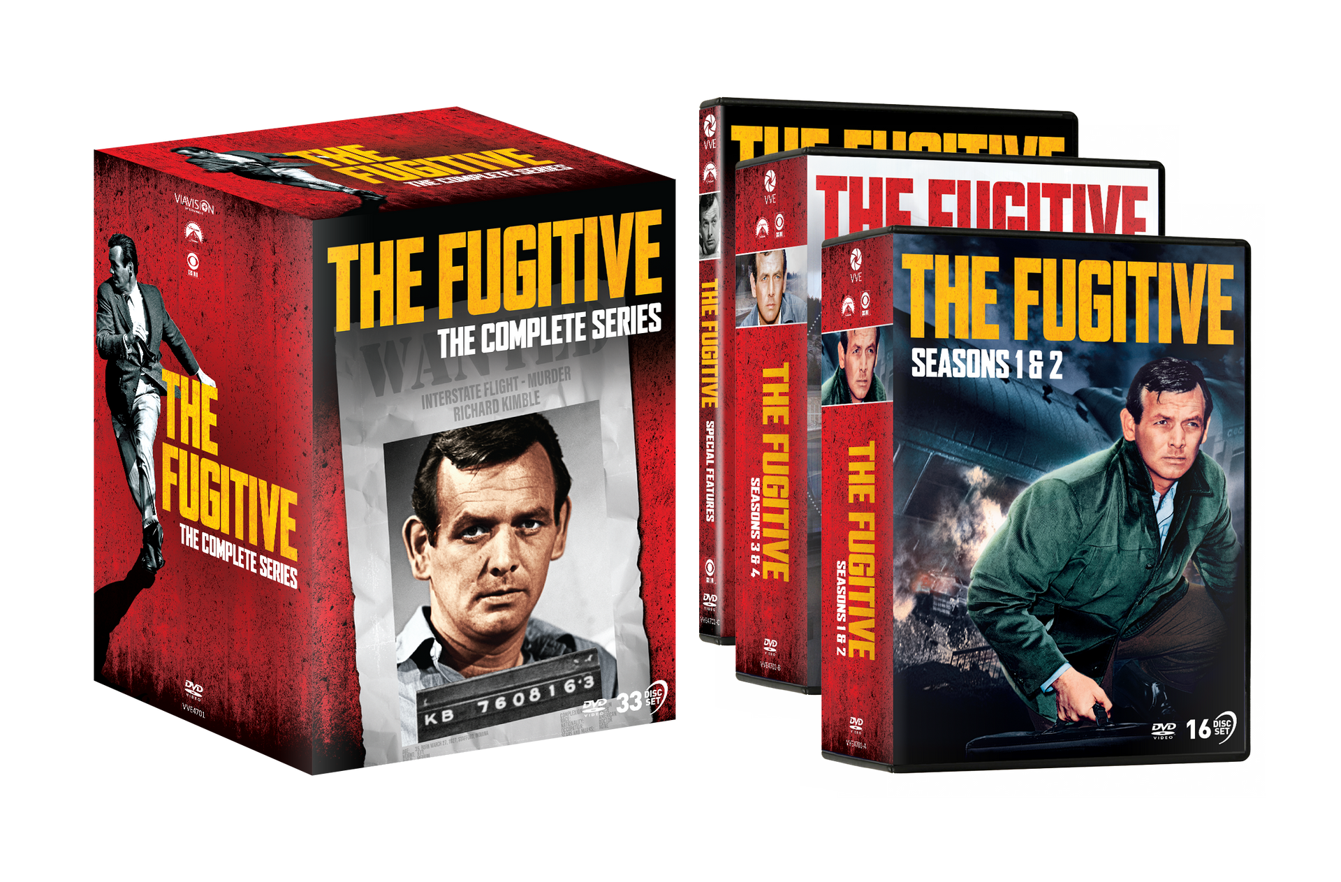 The Fugitive: The Complete Series - DVD – Via Vision Entertainment