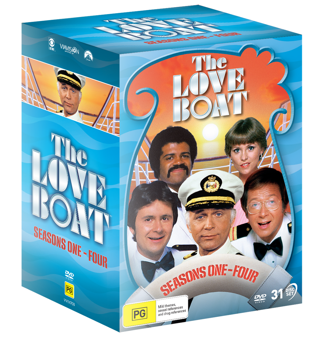 Vve4703 The Love Boat Seasons 1 4 Dvd Slipcase 3d Rating
