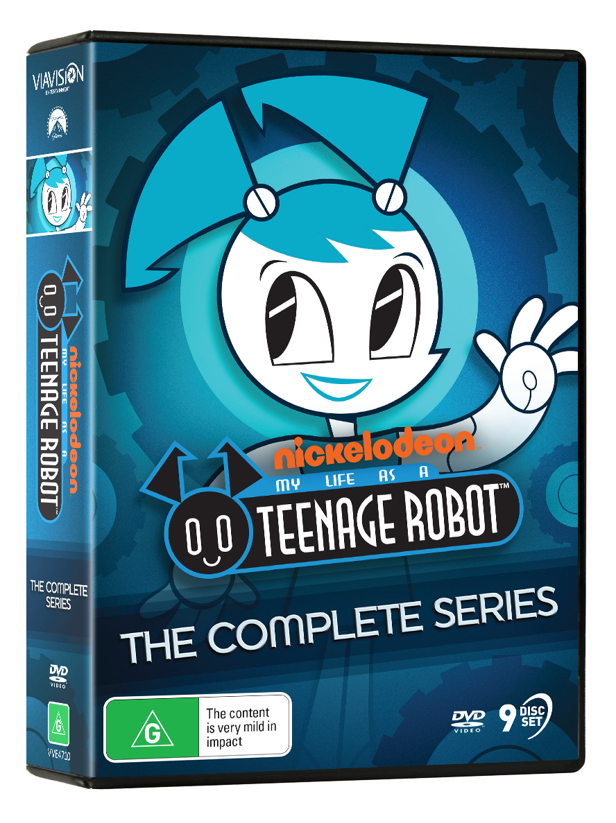 Vve4710 My Life As A Teenage Robot The Complete Series Dvd 3d