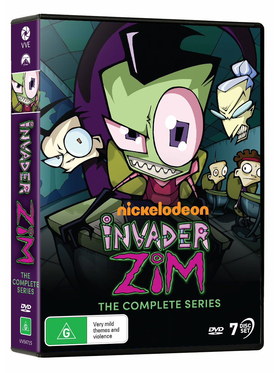 Vve4715 Invader Zim Complete Series Dvd 3d