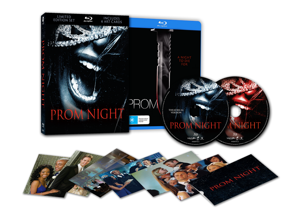Vve4771 Prom Night Theatrical &amp; Unrated Edition Limited Edition Blu Ray Expanded