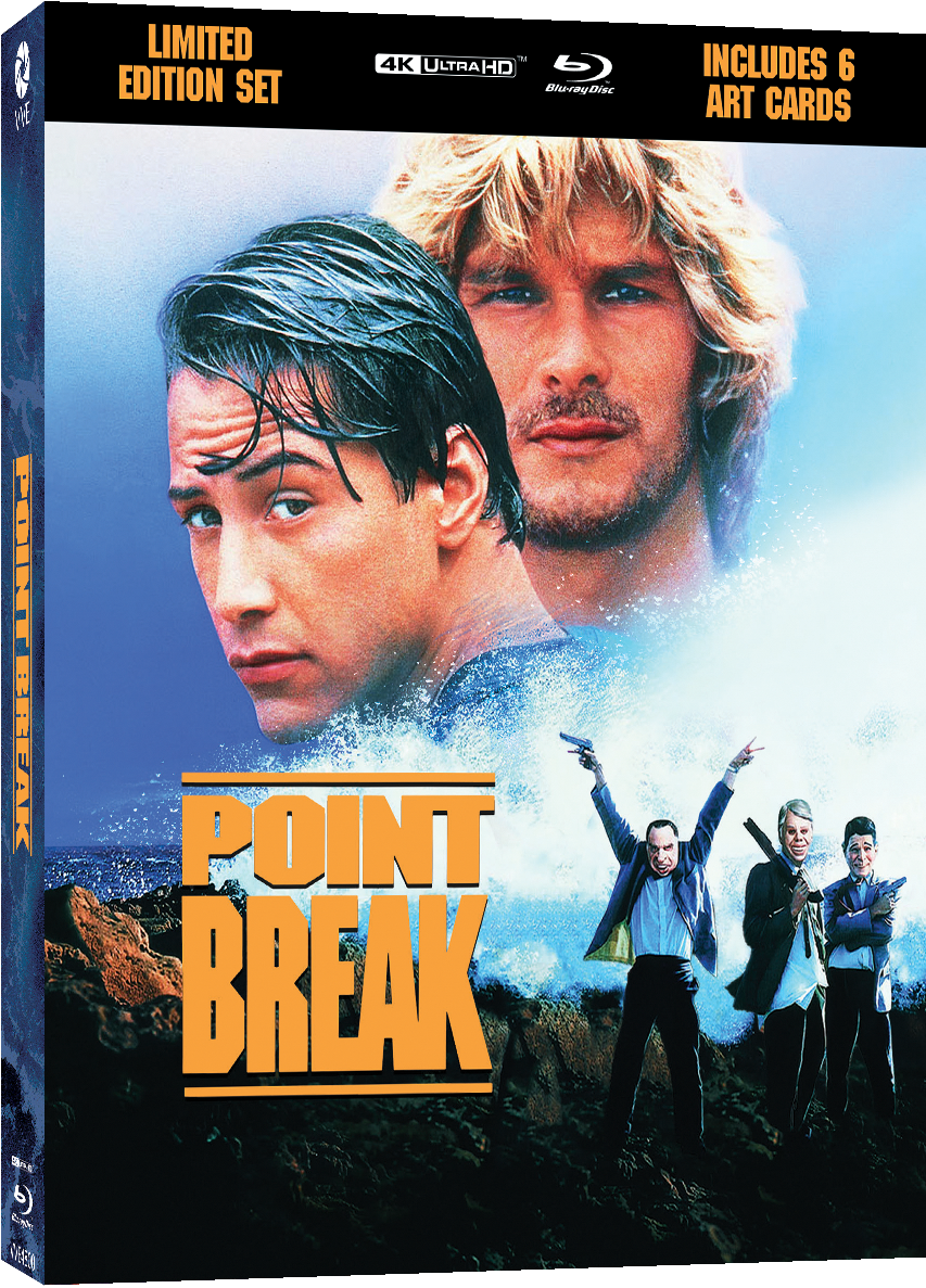Point Break (1991) - 4K UHD + Blu-ray Limited Edition 3D Lenticular Ha ...