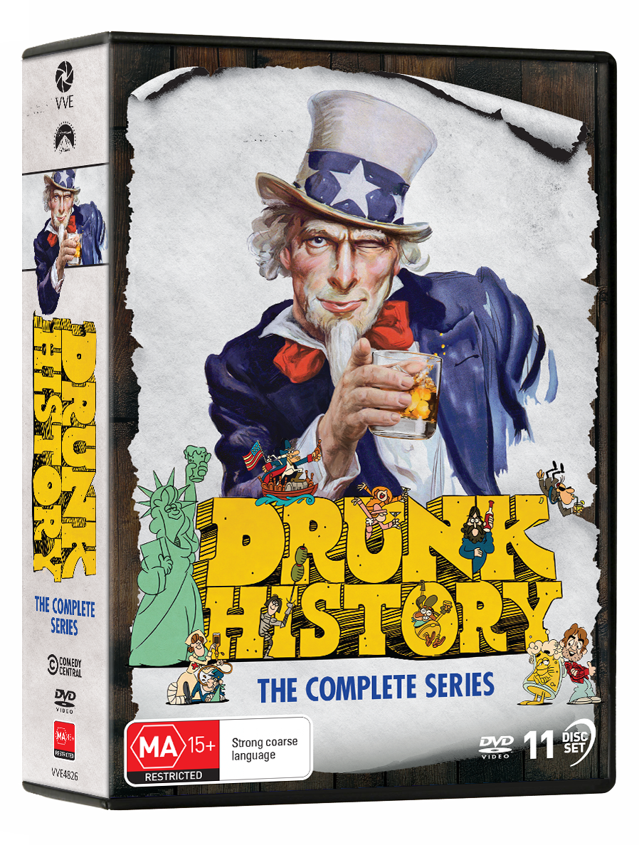 Vve4826 Drunk History The Complete Series Dvd Slick 3d