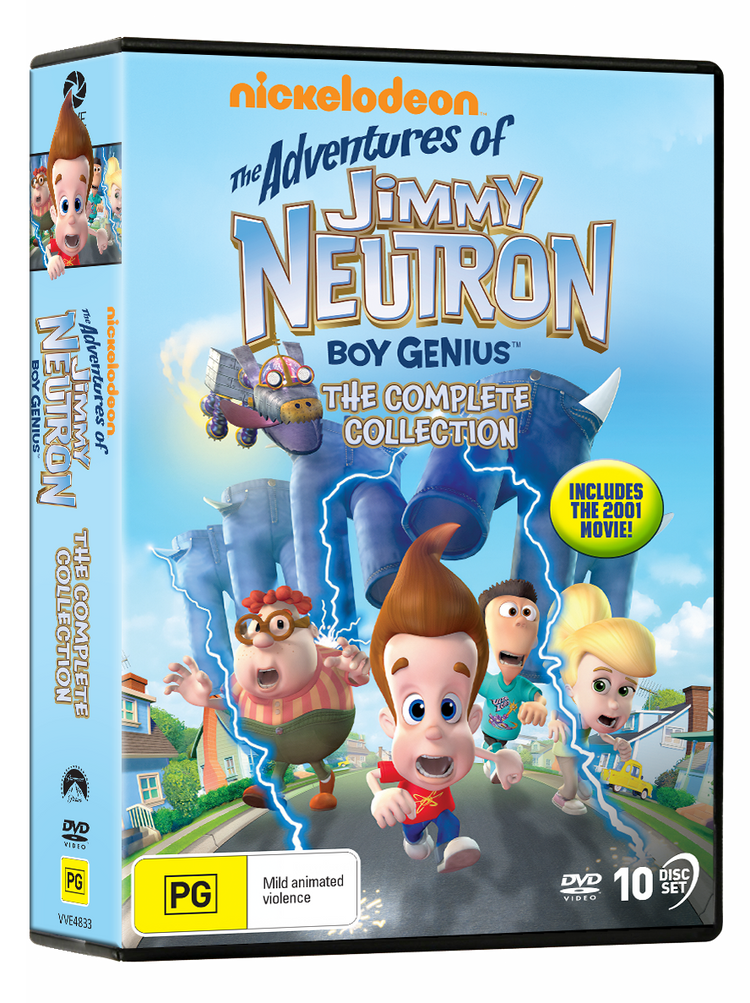 The Adventures of Jimmy Neutron Boy Genius: The Complete Collection ...
