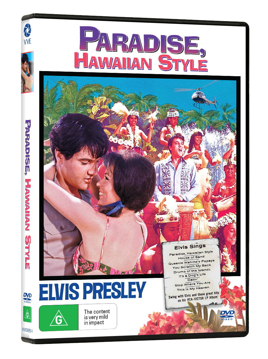 Vve4894 Paradise, Hawaiian Style Dvd Slick 3d