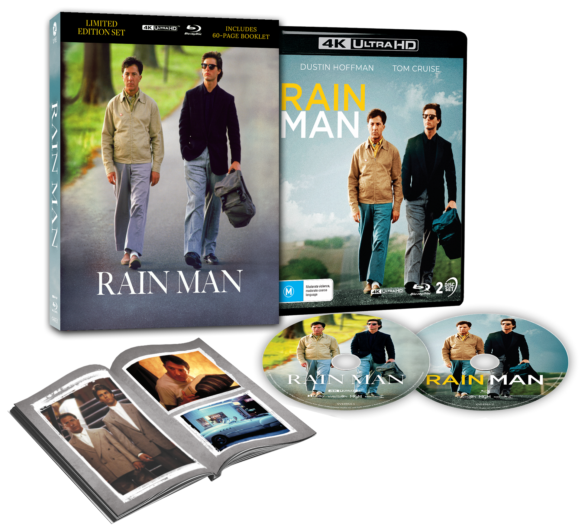 Vve4953 Rain Man Limited Edition 4k + Blu Ray Expanded With Booklet
