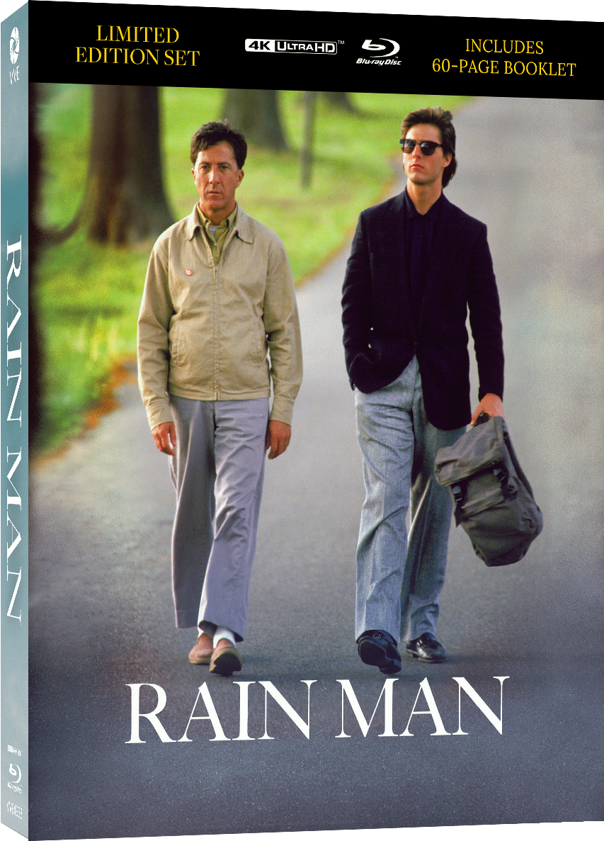 Vve4953 Rain Man Limited Edition 4k + Blu Ray Slipcase 3d Booklet