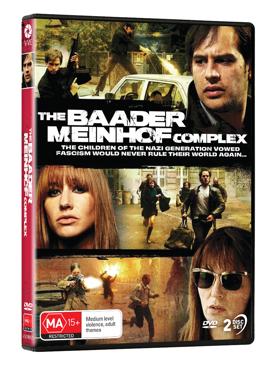 Vve4955 The Baader Meinhof Complex Dvd Slick 3d