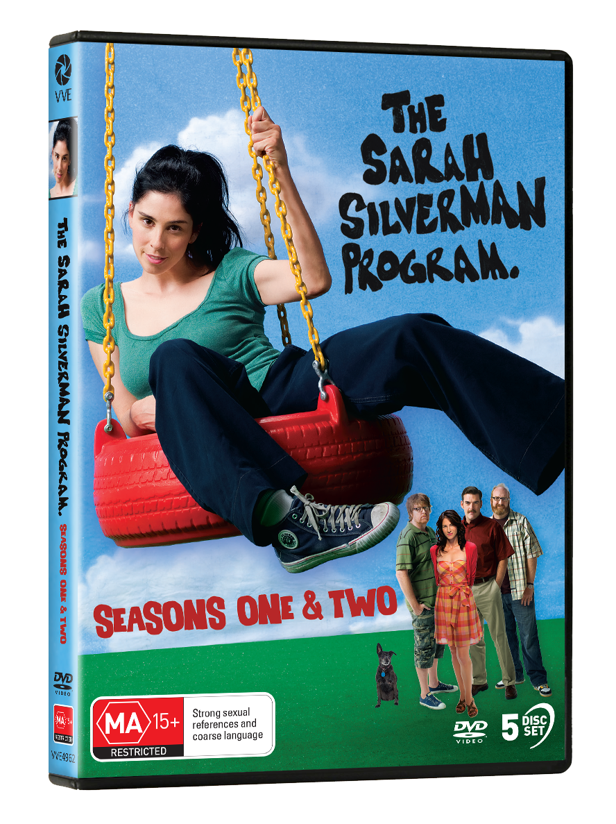 Vve4962 The Sarah Silverman Program Seasons One & Two Dvd Slick 3d