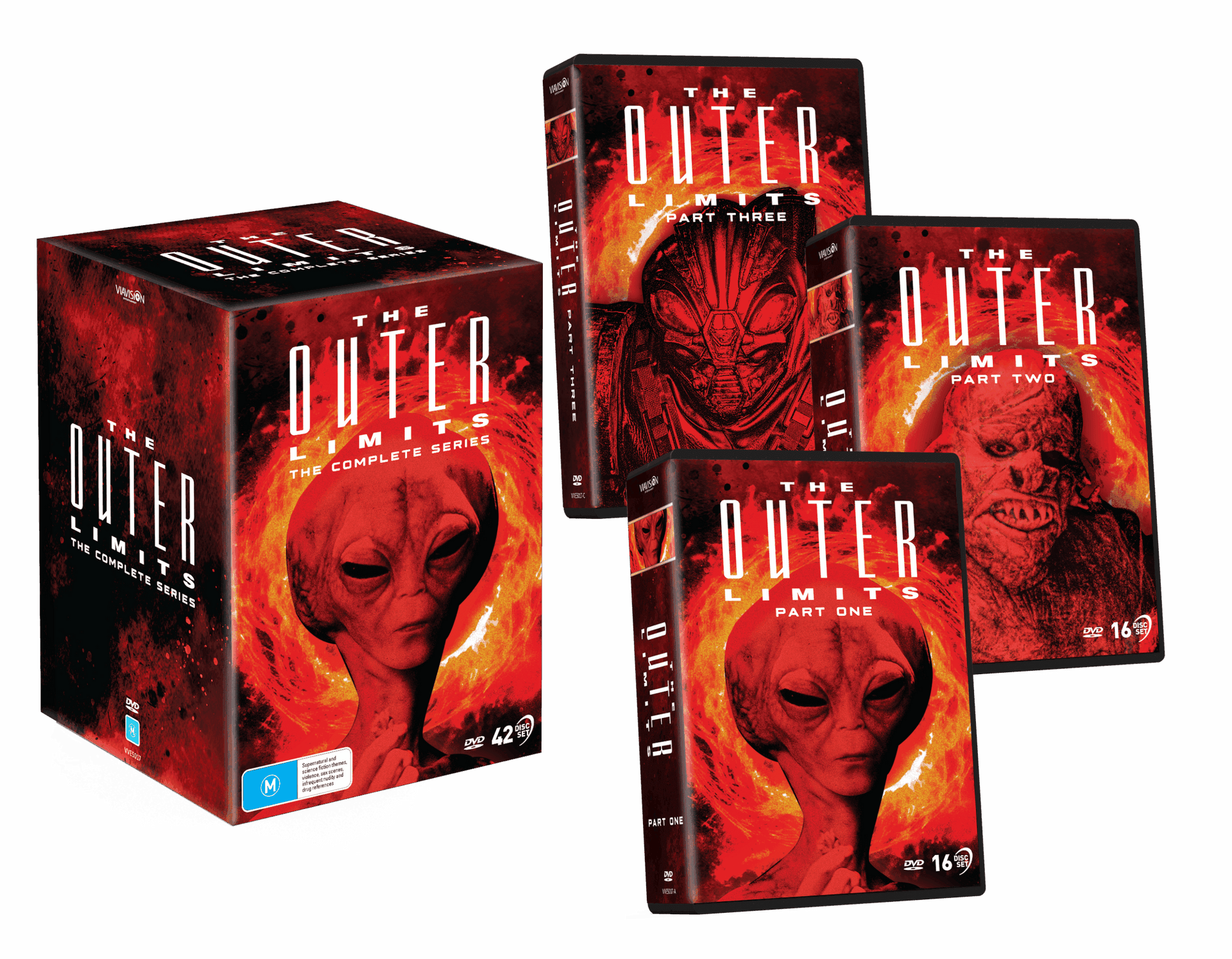 The Outer Limits: The Complete Collection (1995 - 2002) - DVD