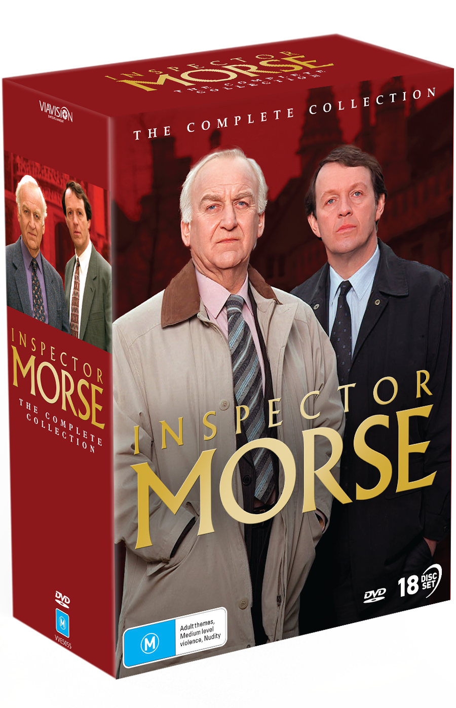 Vve5055 Inspector Morse The Complete Collection Dvd Slipcase 3d