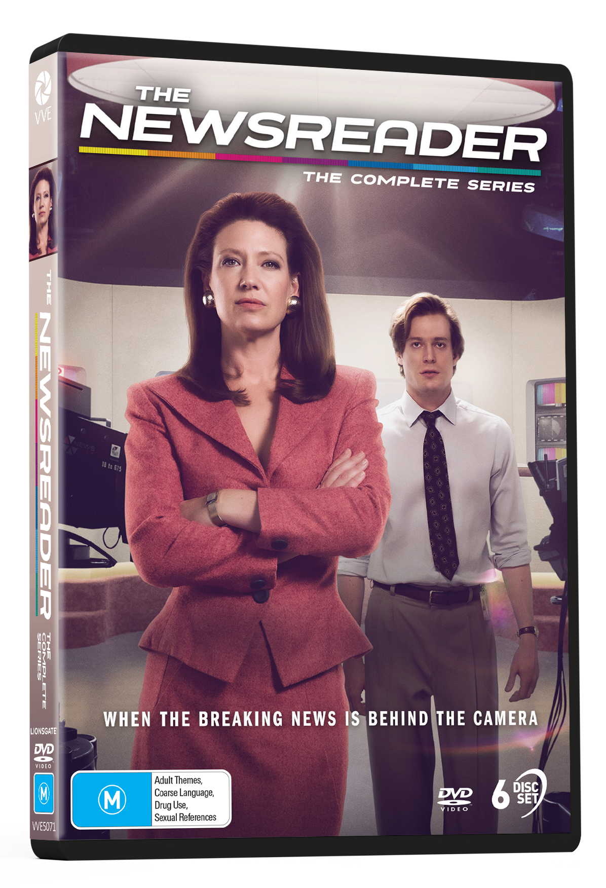 Vve5071 The Newsreader The Complete Series Dvd Slick 3d