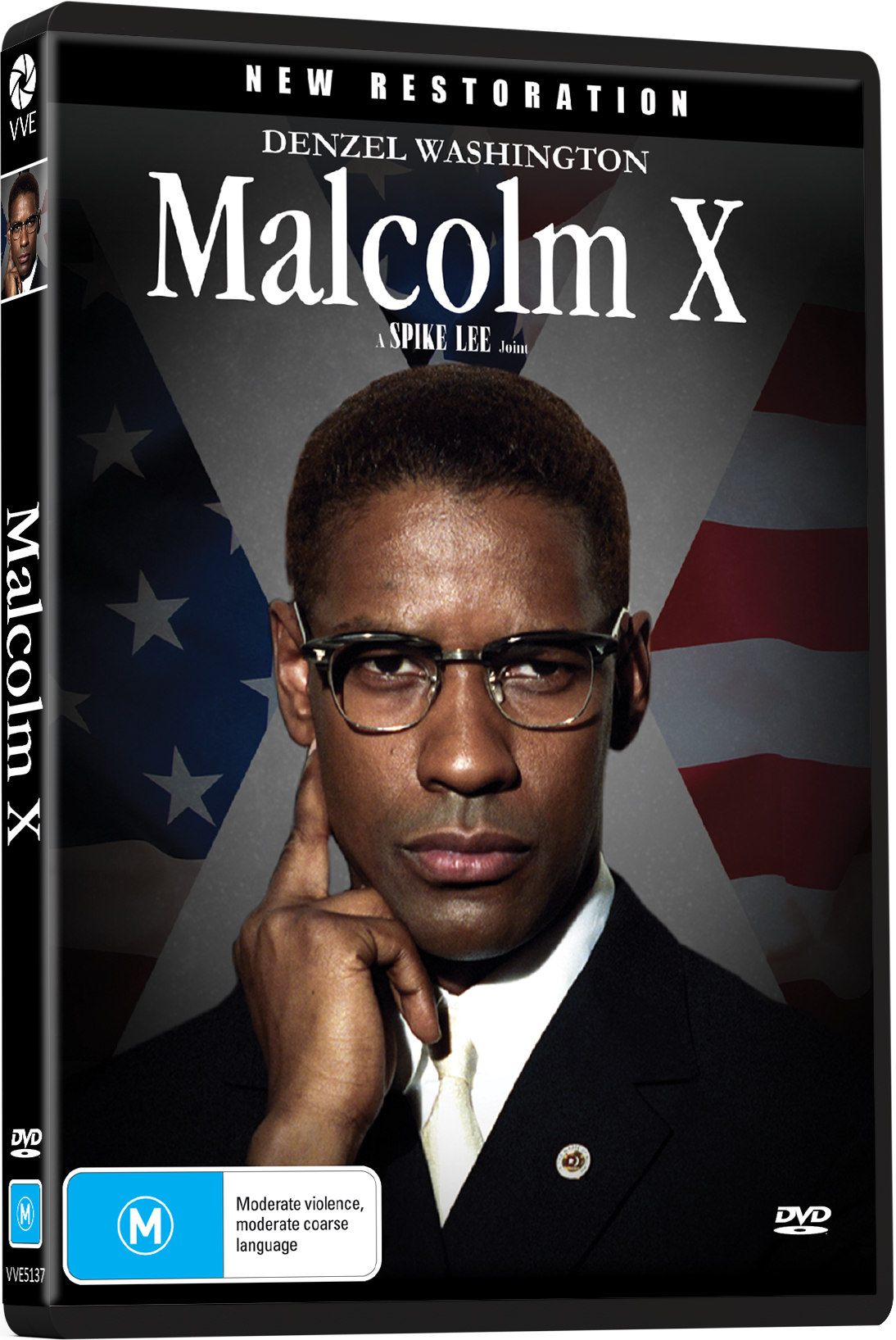 Vve5137 Malcolm X Dvd Slick 3d