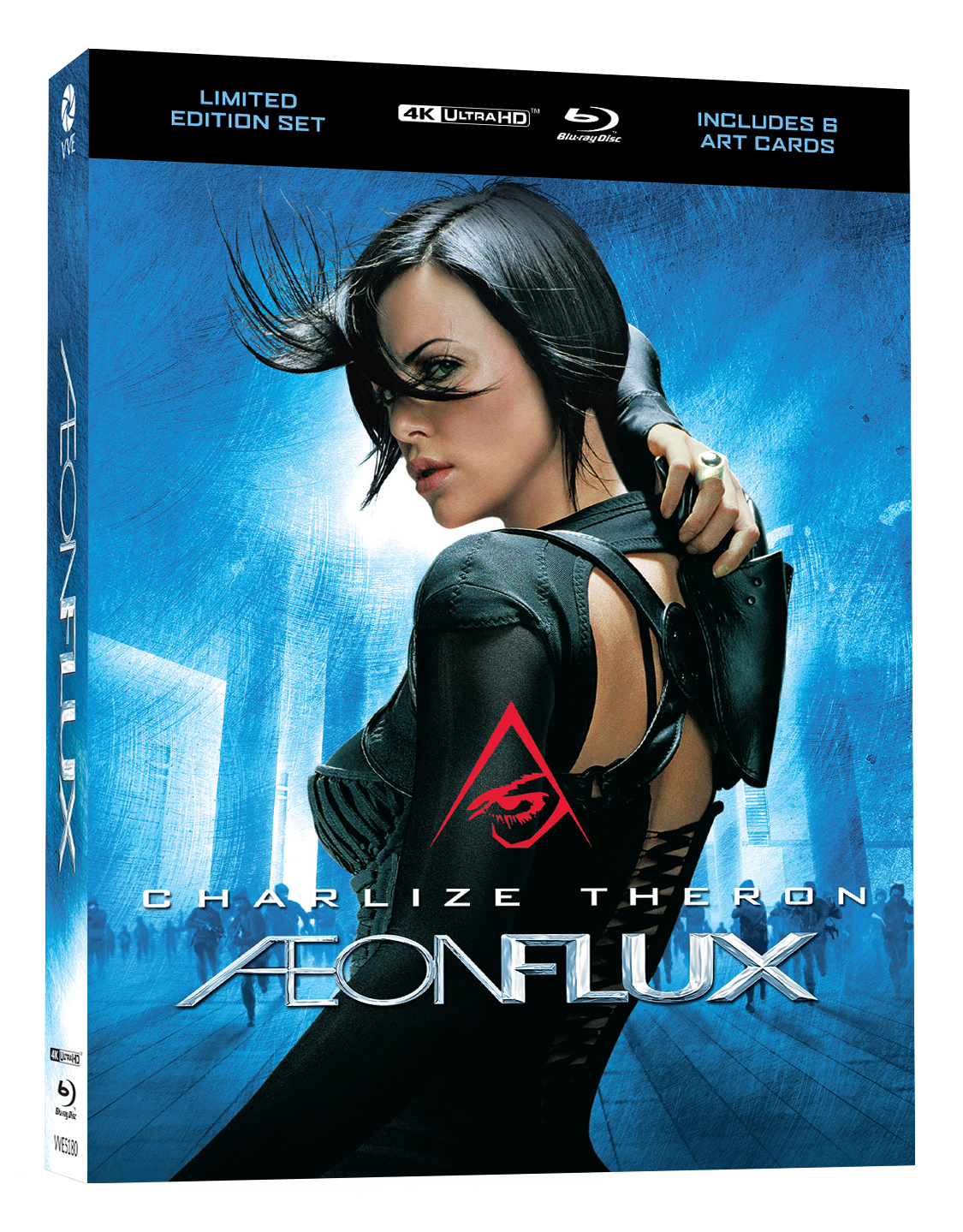 Vve5180 Aeon Flux Limited Edition Blu Ray Hardcase 3d Jcard