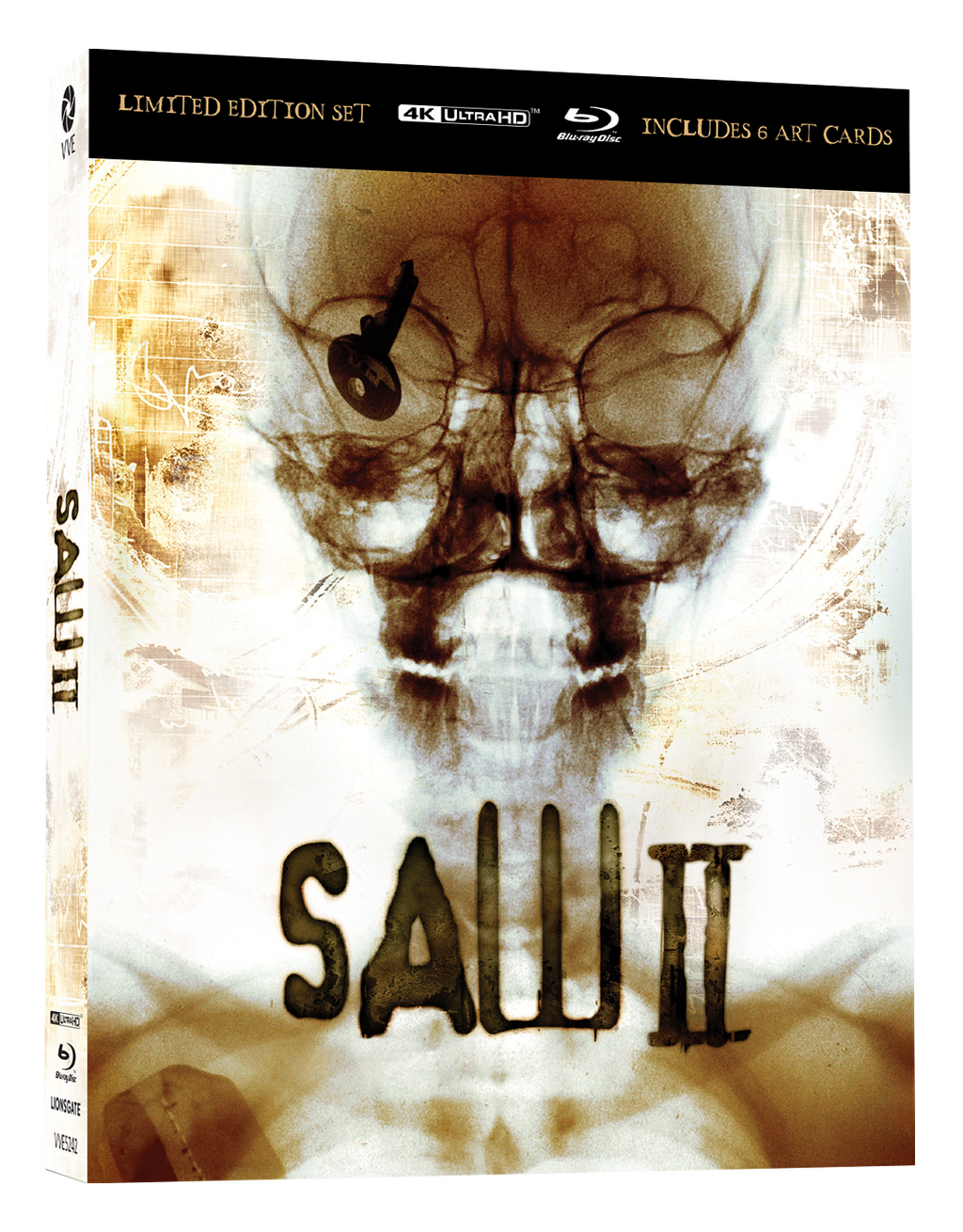 Vve5242 Saw Ii Limited Edition 4k + Blu Ray Hardcase 3d Jcard