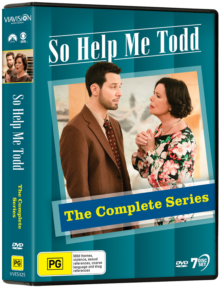 So Help Me Todd: The Complete Series - DVD – Via Vision Entertainment