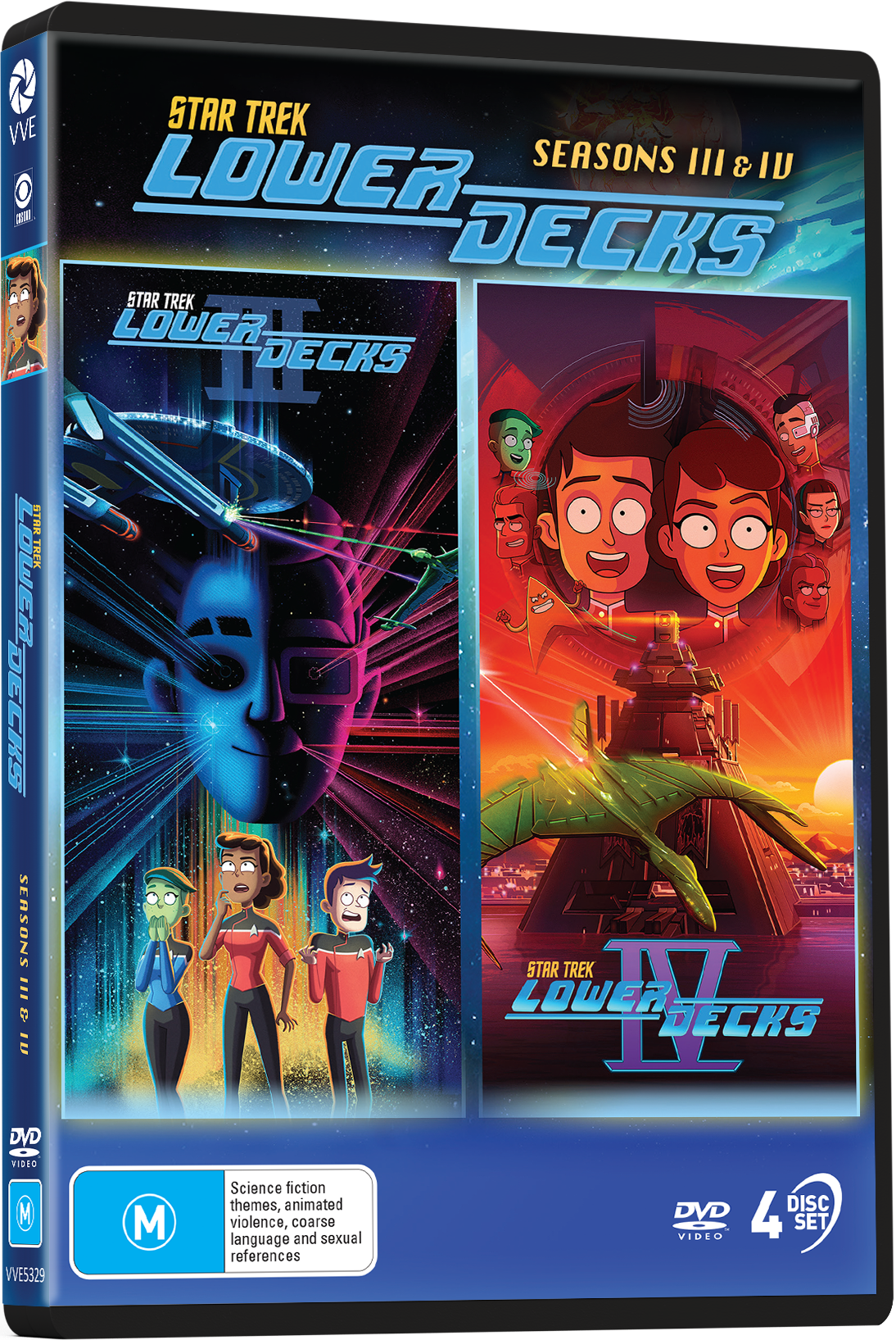 Star Trek: Lower Decks - Seasons 3 + 4 - DVD
