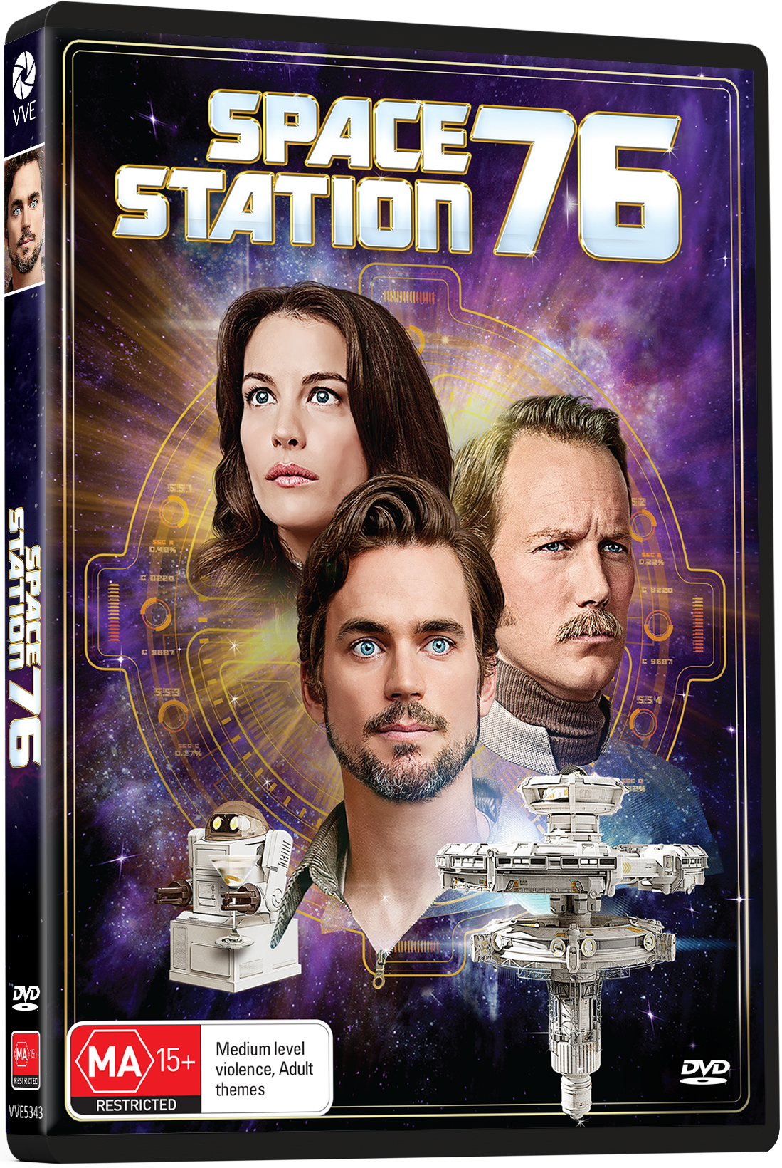 Vve5343 Space Station 76 Dvd Slick 3d