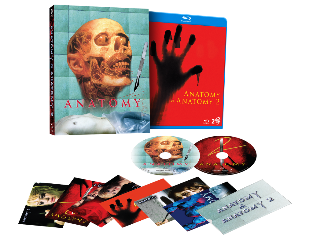 Anatomy + Anatomy 2 (2001 / 2003) - Blu-ray Limited Edition 3D Lenticular Hardcase + Art Cards
