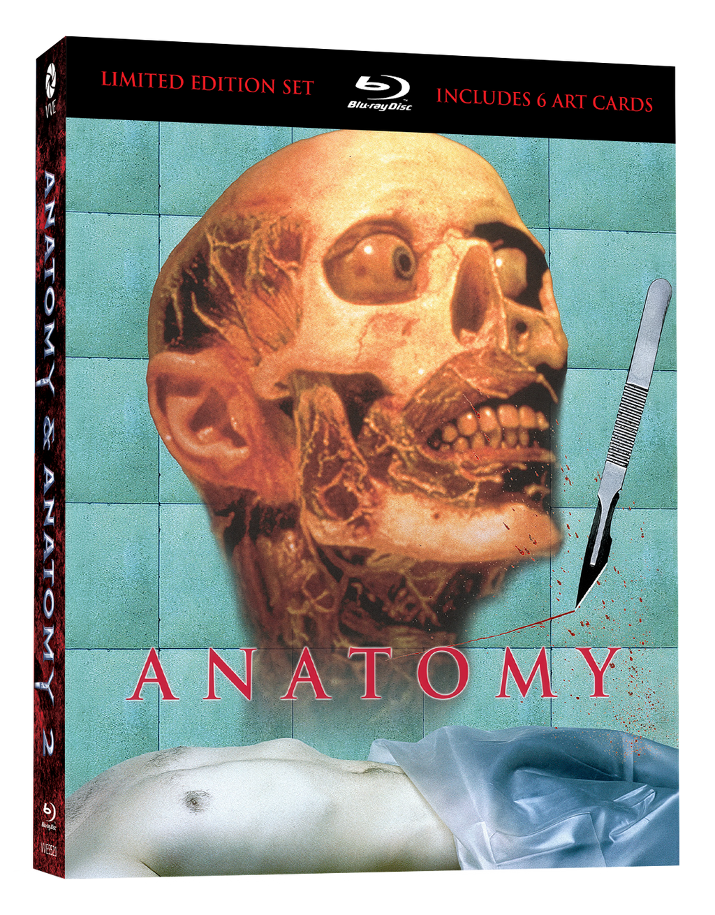 Anatomy + Anatomy 2 (2001 / 2003) - Blu-ray Limited Edition 3D Lenticular Hardcase + Art Cards