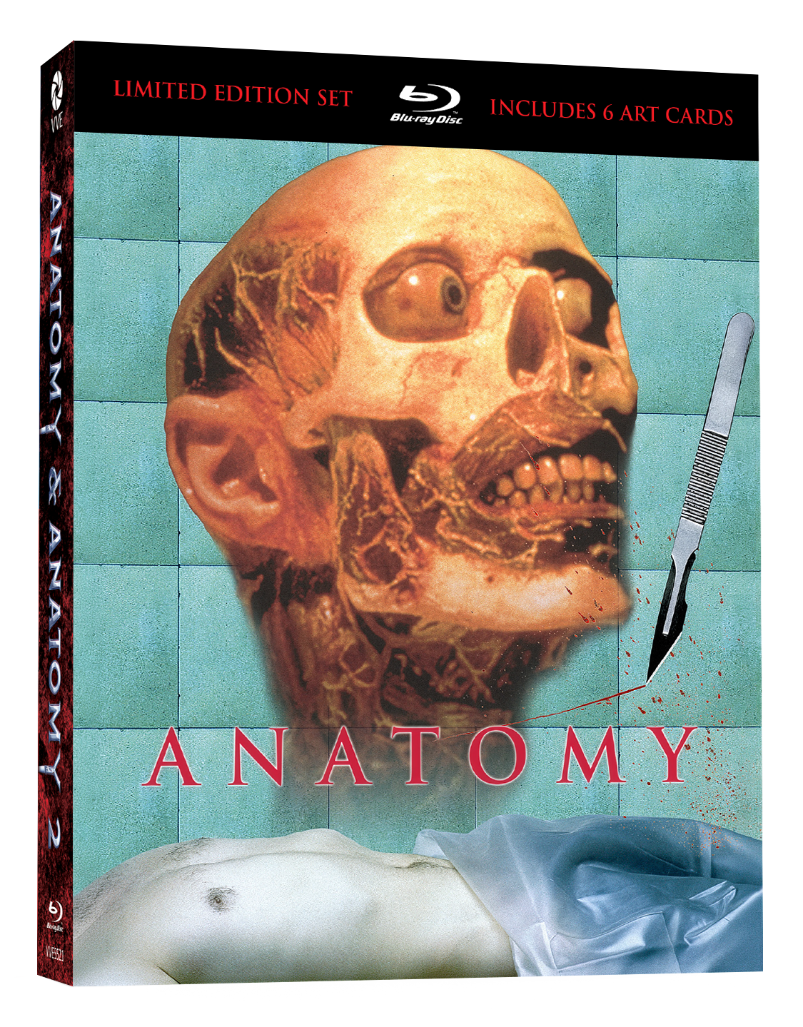 Anatomy + Anatomy 2 (2001 / 2003) - Blu-ray Limited Edition 3D Lenticular Hardcase + Art Cards