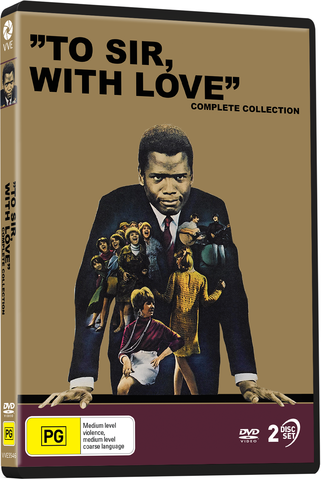 To Sir With Love 1 & 2 (1967 / 1996) - DVD