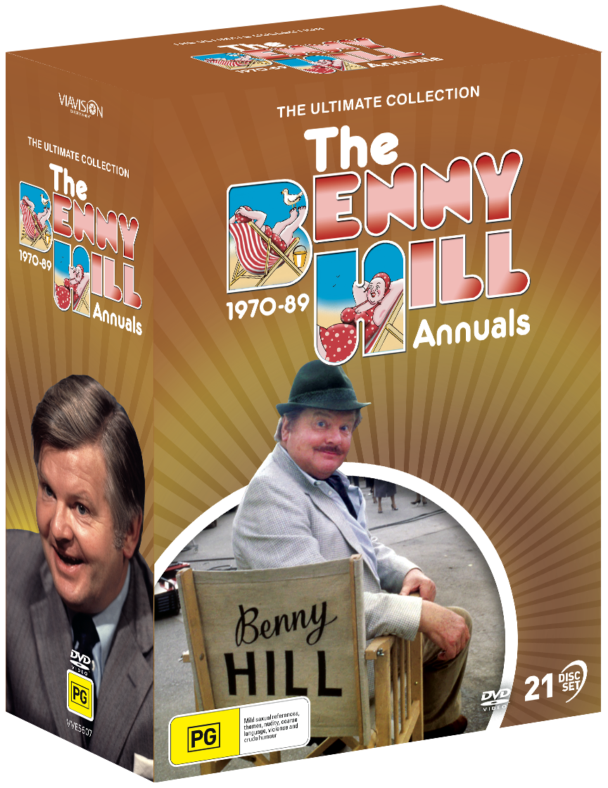 The Benny Hill Annuals Collection (1970 - 1989) - DVD