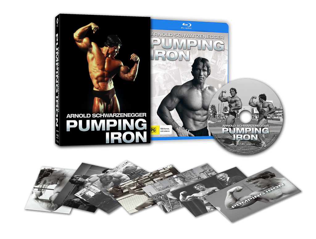 Pumping Iron (1977) - Blu-ray Limited Edition 3D Lenticular Hardcase + Art Cards