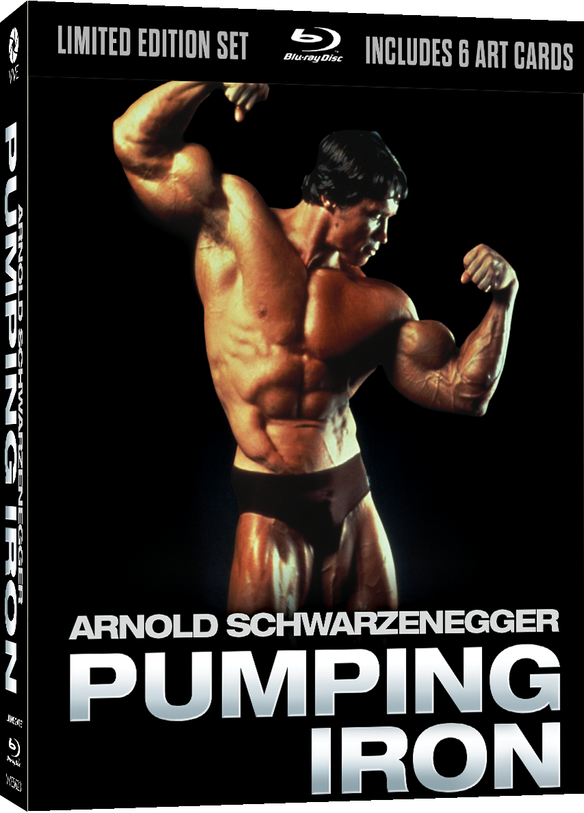 Pumping Iron (1977) - Blu-ray Limited Edition 3D Lenticular Hardcase + Art Cards