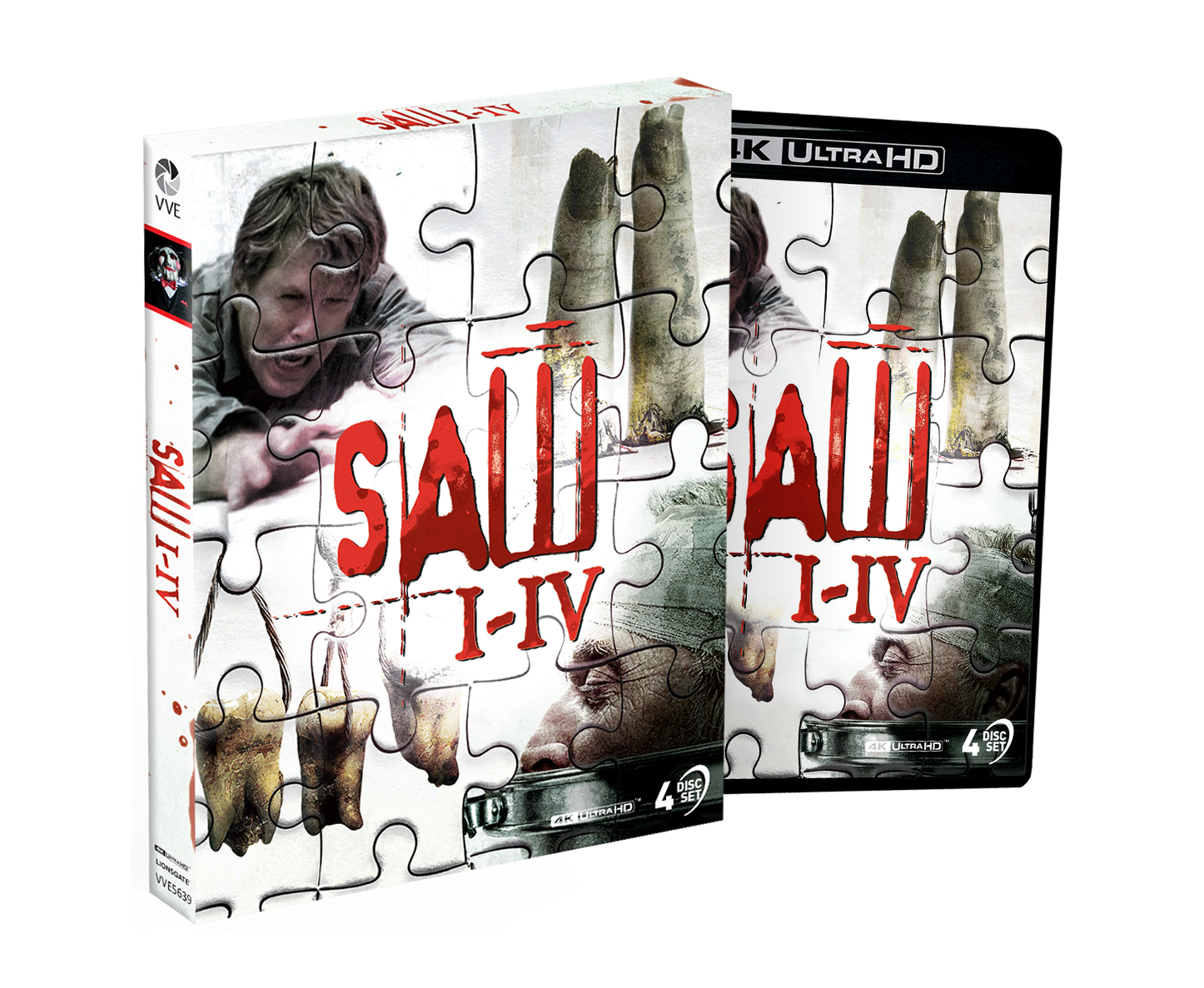 Saw I - IV (2004 - 2007) - Special Edition 4K UHD