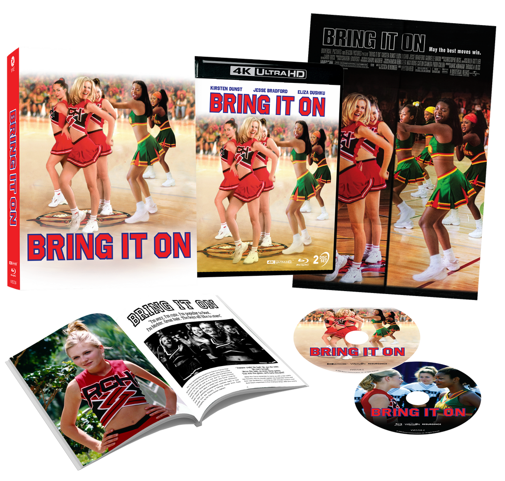 Bring It On (2000) - 4K UHD + Blu-ray Limited Edition 3D Lenticular Hardcase + Hardcover Booklet + Poster