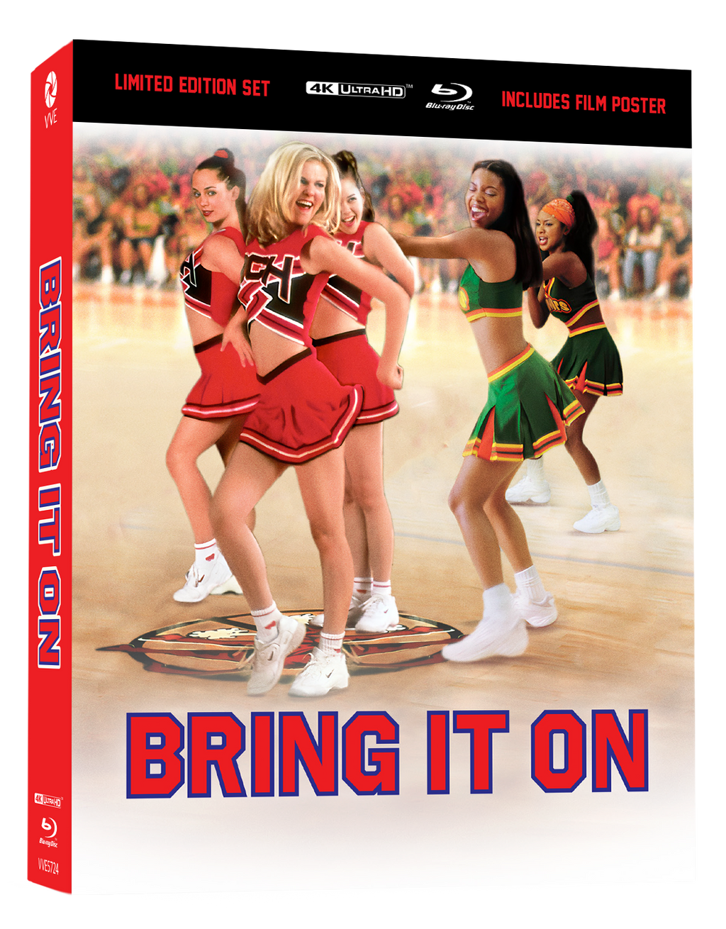 Bring It On (2000) - 4K UHD + Blu-ray Limited Edition 3D Lenticular Hardcase + Hardcover Booklet + Poster