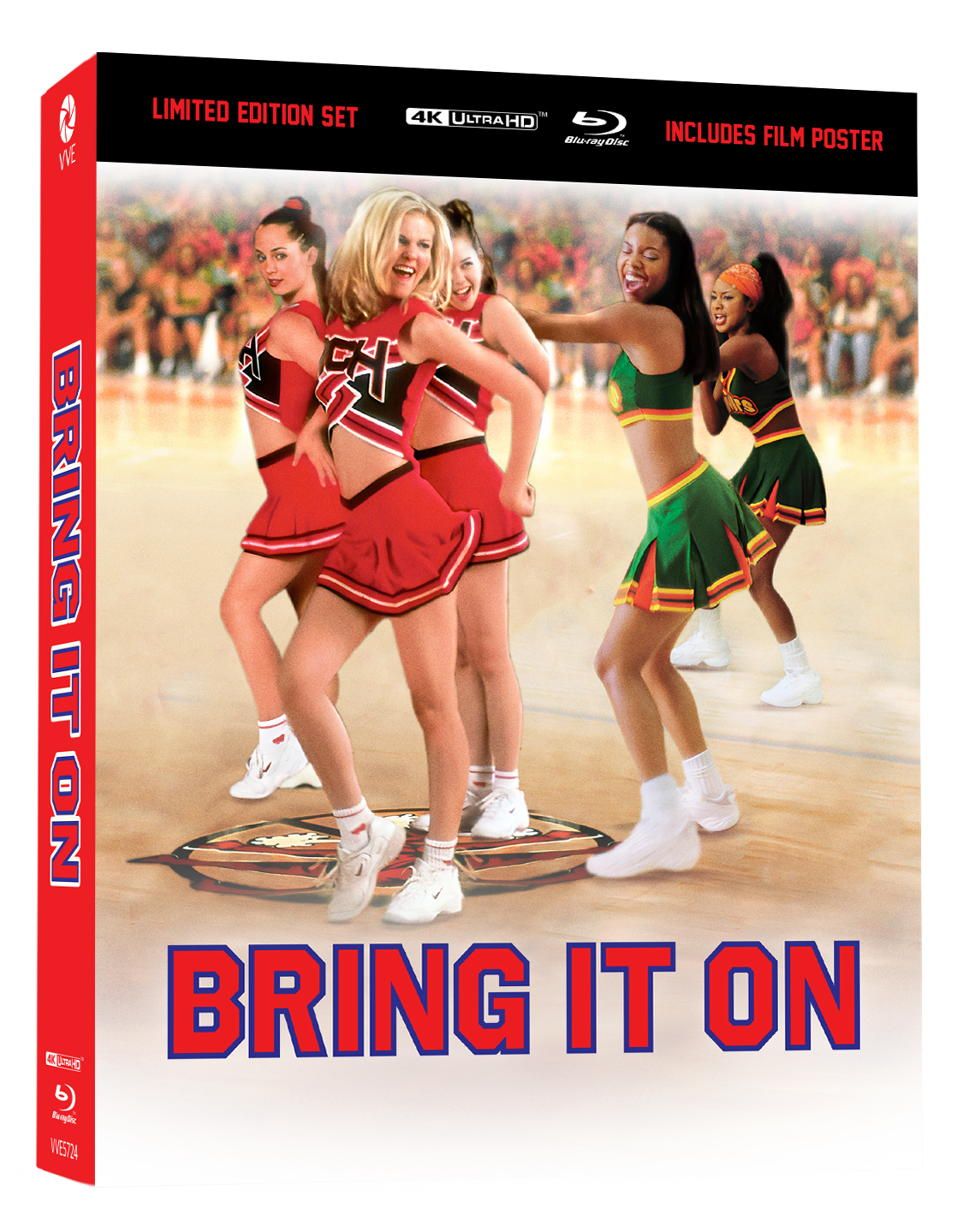 Bring It On (2000) - 4K UHD + Blu-ray Limited Edition 3D Lenticular Hardcase + Hardcover Booklet + Poster