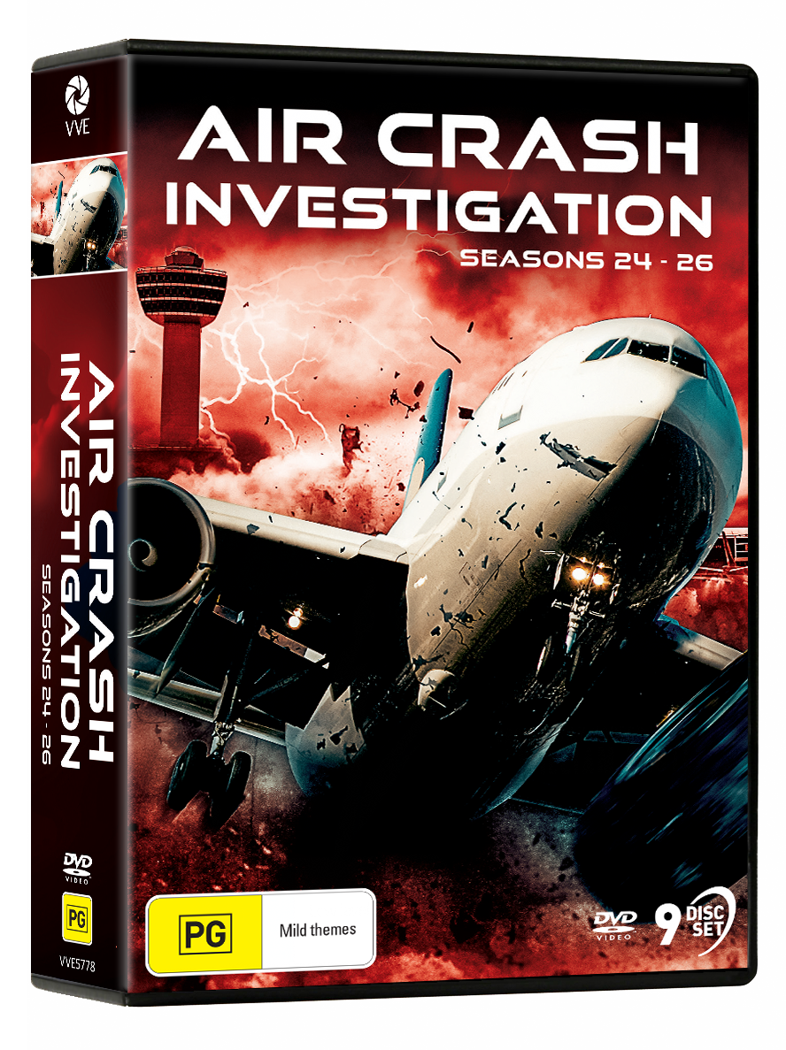 Air Crash Investigation: Seasons 24 - 26 - DVD