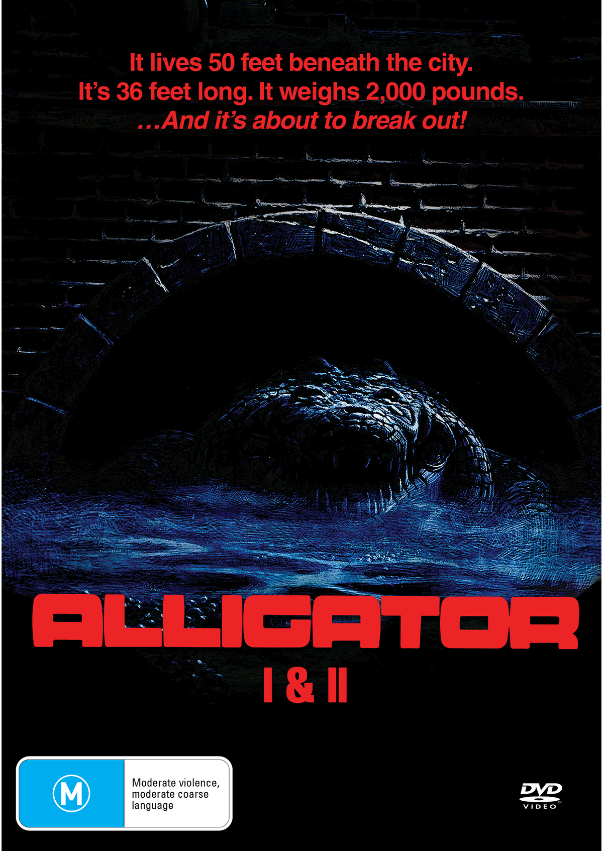 Alligator I & II (1980 / 1991) - DVD