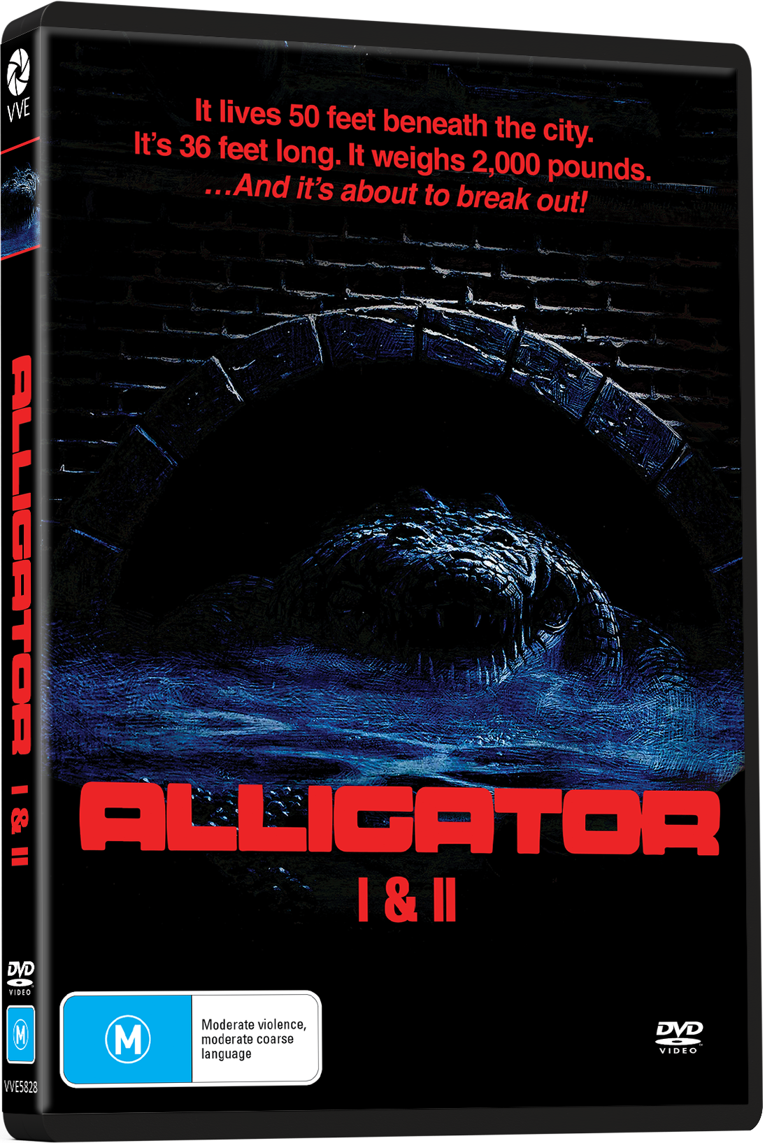Alligator I & II (1980 / 1991) - DVD