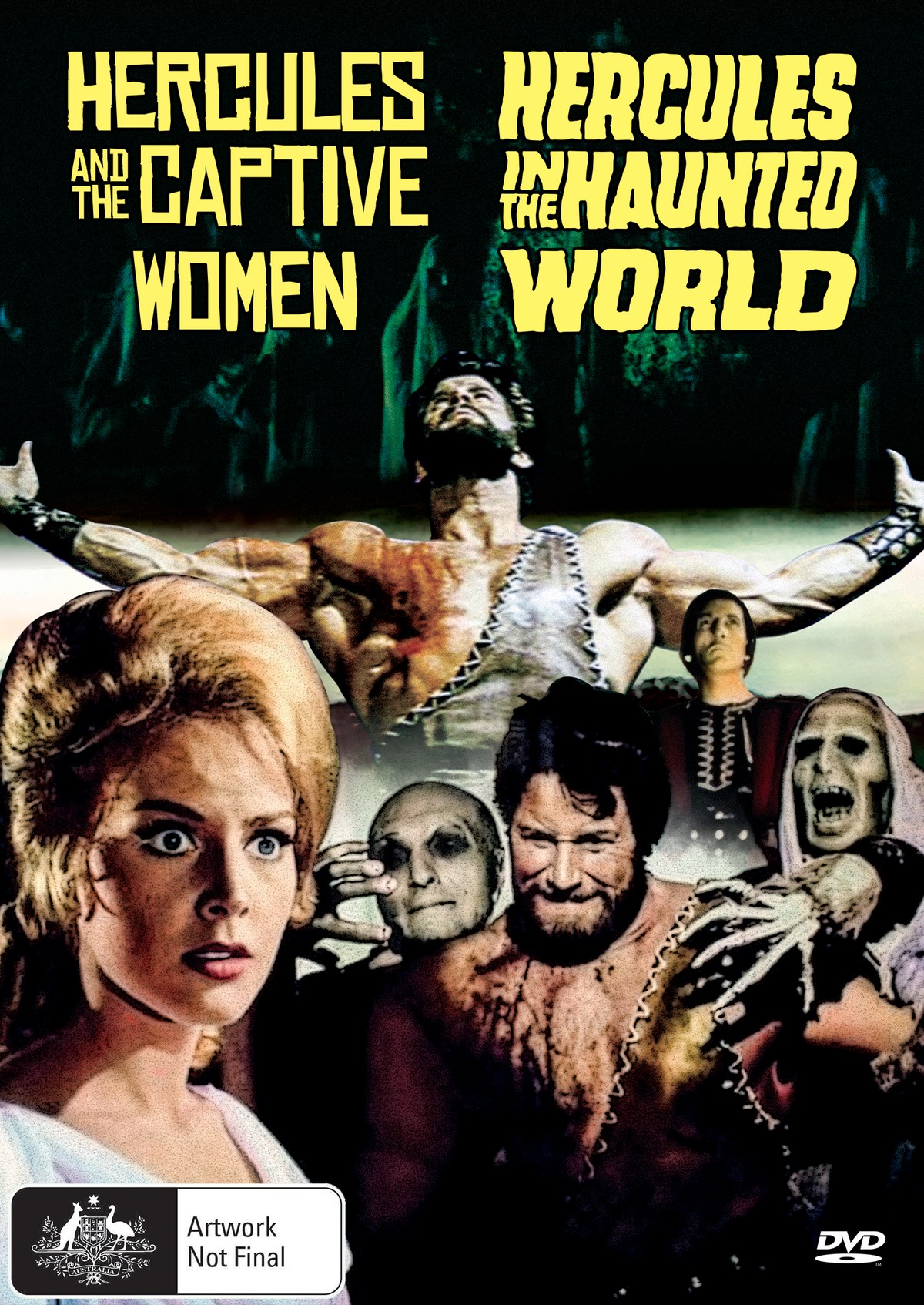 Hercules and the Captive Women (1961) / Hercules In The Haunted World (1961) - DVD